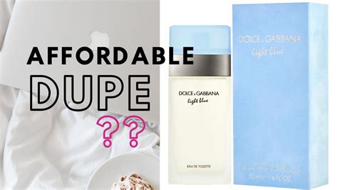 dolce gabbana light blue dupe